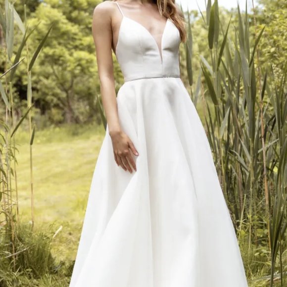 Jenny Yoo Dresses & Skirts - Jenny Yoo Lorelei Wedding Dress with Custom Lace